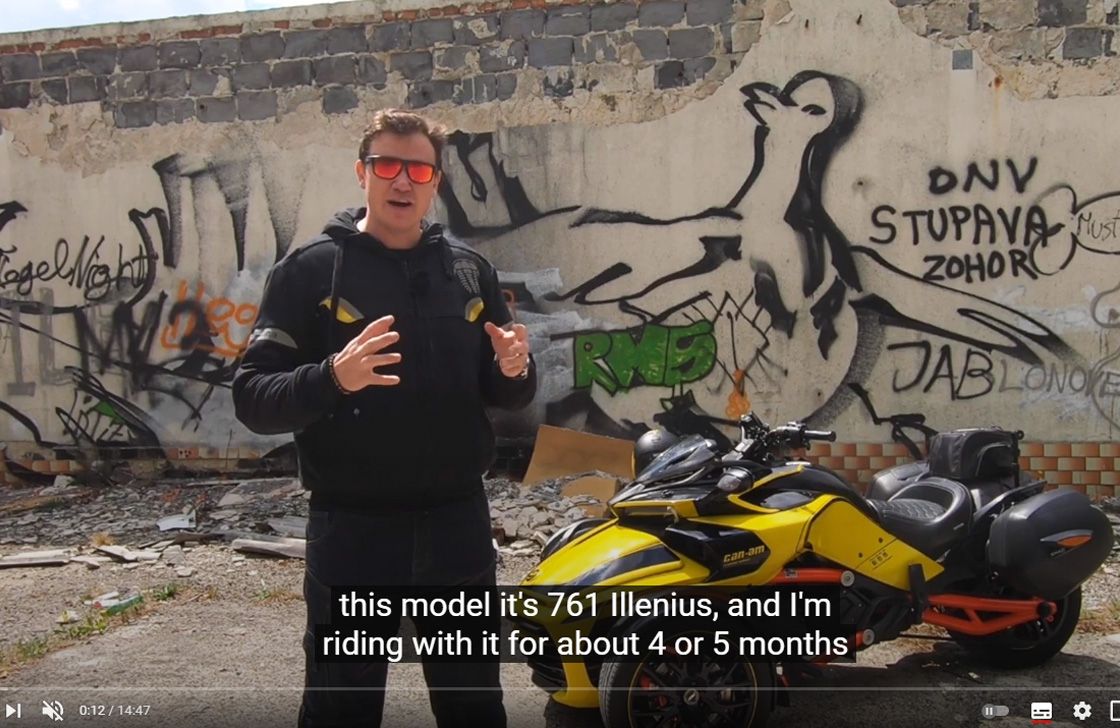MartinTheVlogger - Trilobite 761 Illenius Motorcycle hoodie